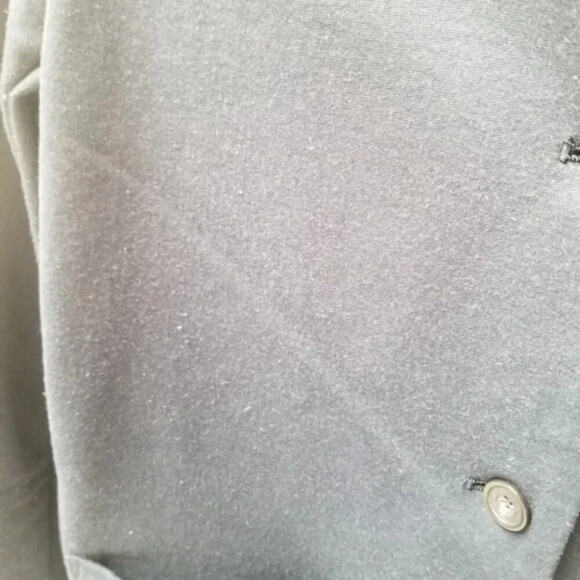 Kit and Ace Collarless Stretch Button Front Traveler Jacket Navy  S - Picture 10 of 13